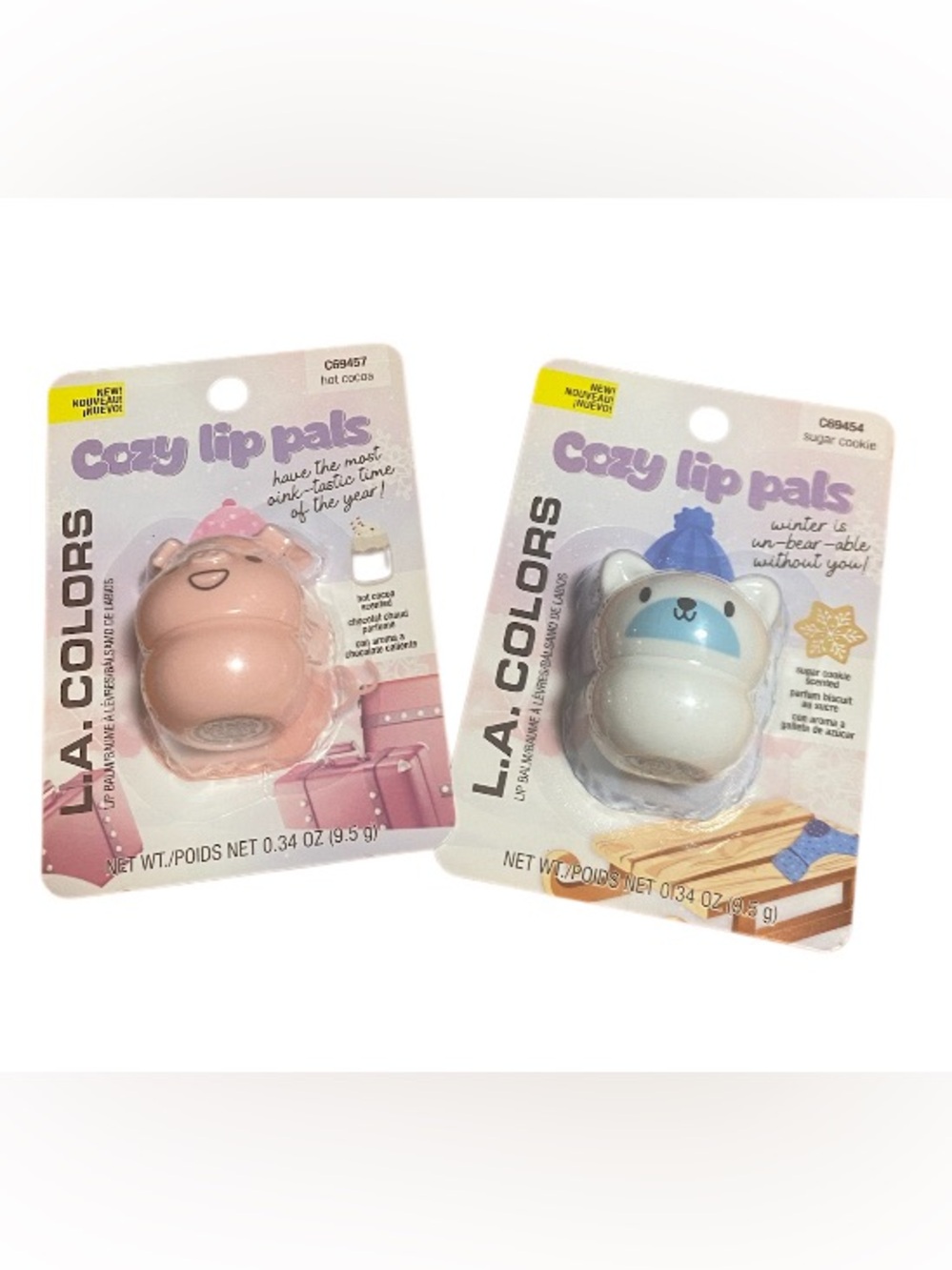 LA Colors- Lip balm set of 2
